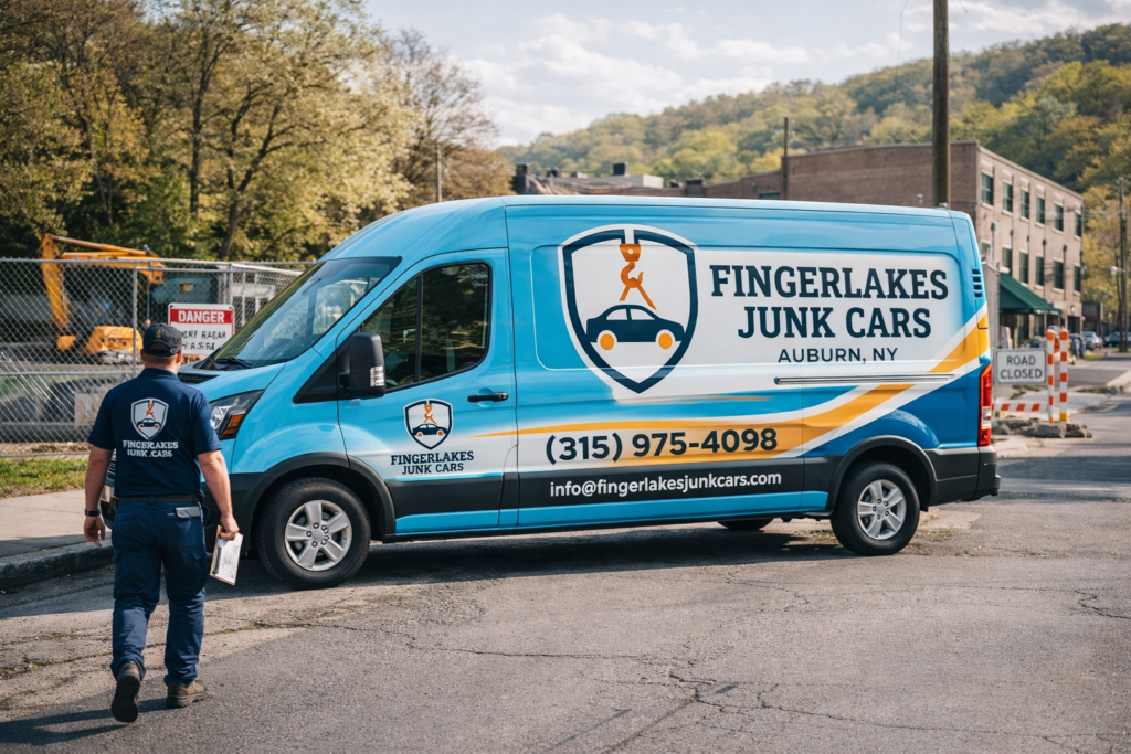 Junk car removal fingerlakes